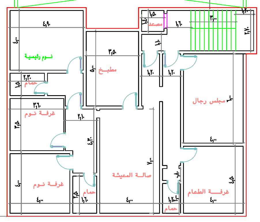 مخططات فلل مودرن