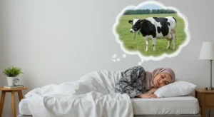 معنى رؤية البقرة تطارد المتزوجة في الحلم