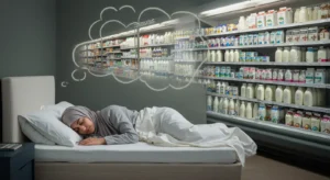  دلالة رؤية اللبن في السوق أو المحلات التجارية