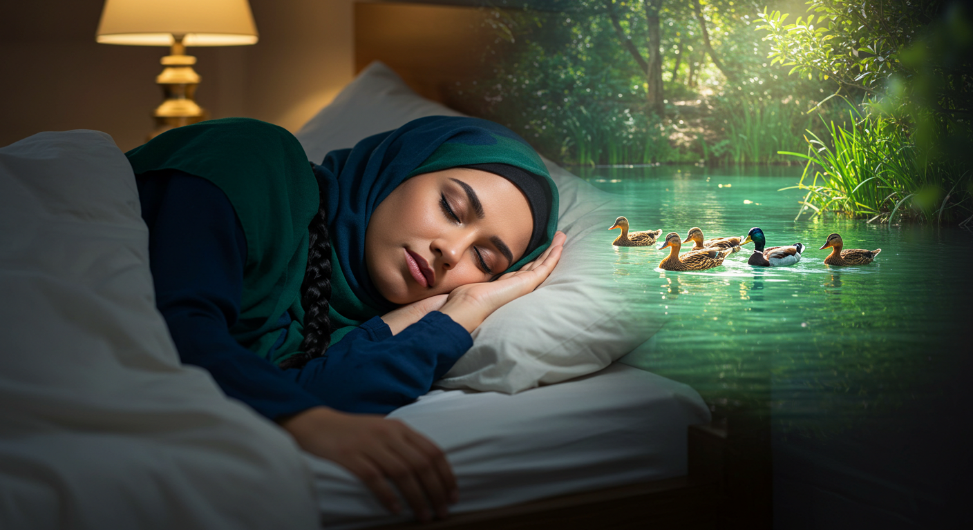تفسير حلم البط في المنام للمرأة