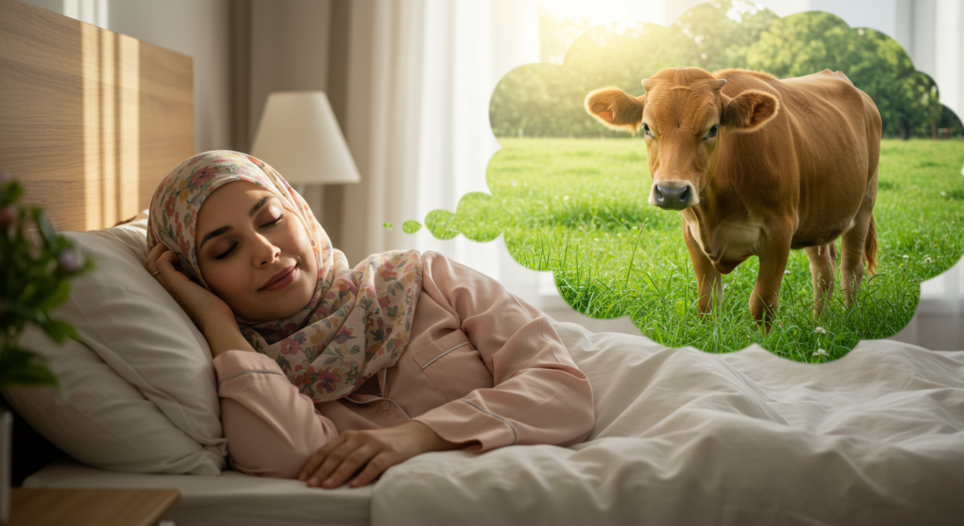 رؤية البقرة في المنام للمتزوجة