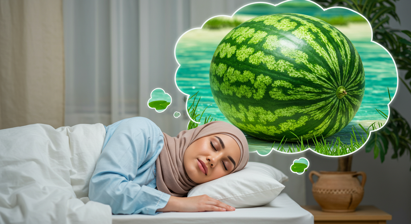 تفسير حلم رؤيا البطيخ الأخضر في المنام