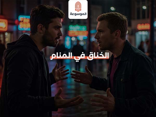 الخناق في المنام