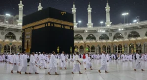 الطواف حول الكعبة