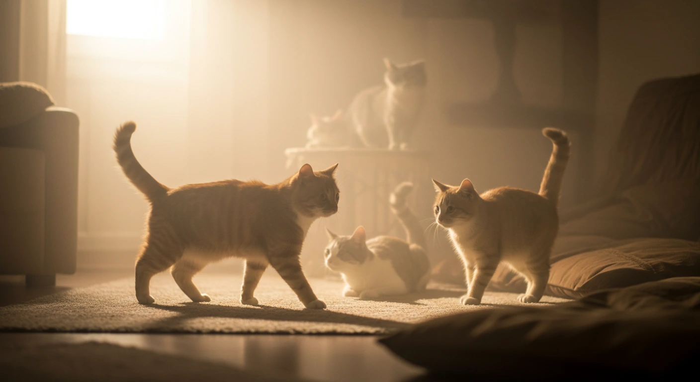 ما معنى رؤية القطط في الحلم؟