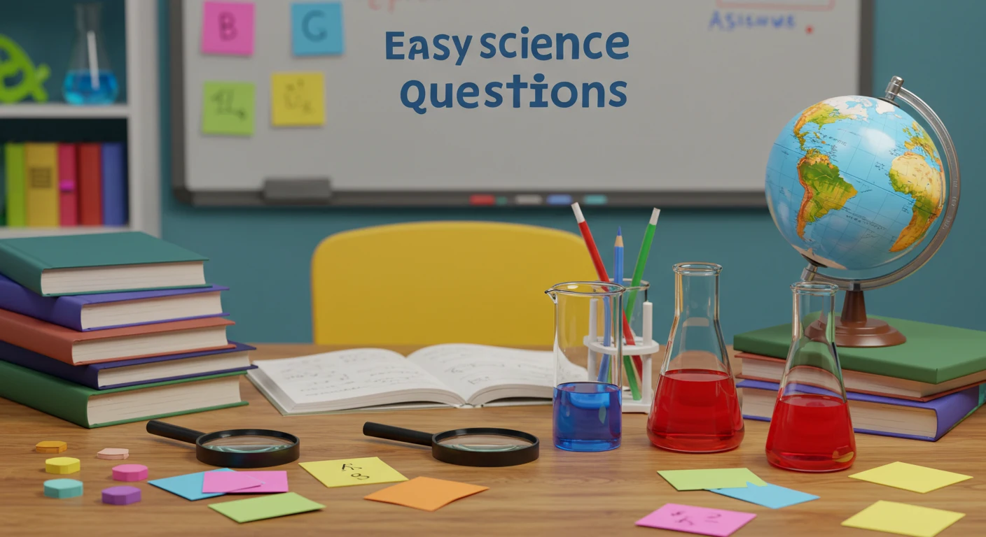 ما المقصود بـ أسئلة عن العلم سهلة؟