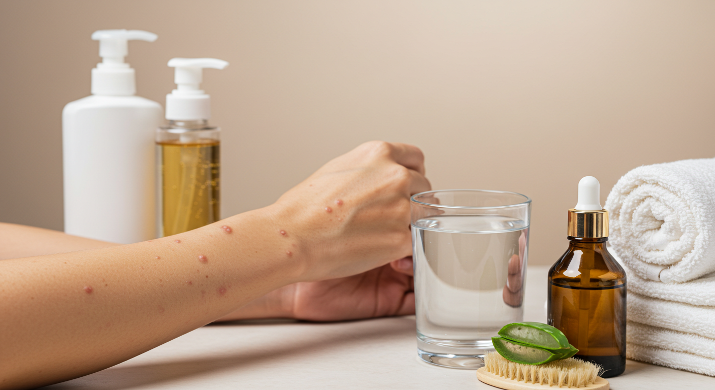 أسباب ظهور الحبوب في الجسم