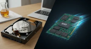 الفرق بين SSD و HDD في آلية العمل