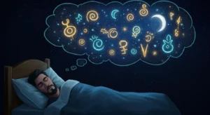دلالة رؤية رموز غريبة في السماء أثناء الحلم