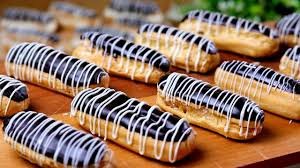 ما هي مكونات الإكلير الهش؟