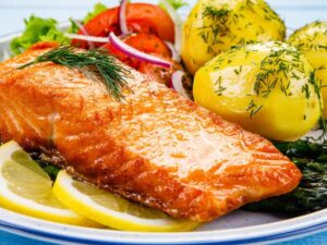 خطوات تحضير السمك في الفرن