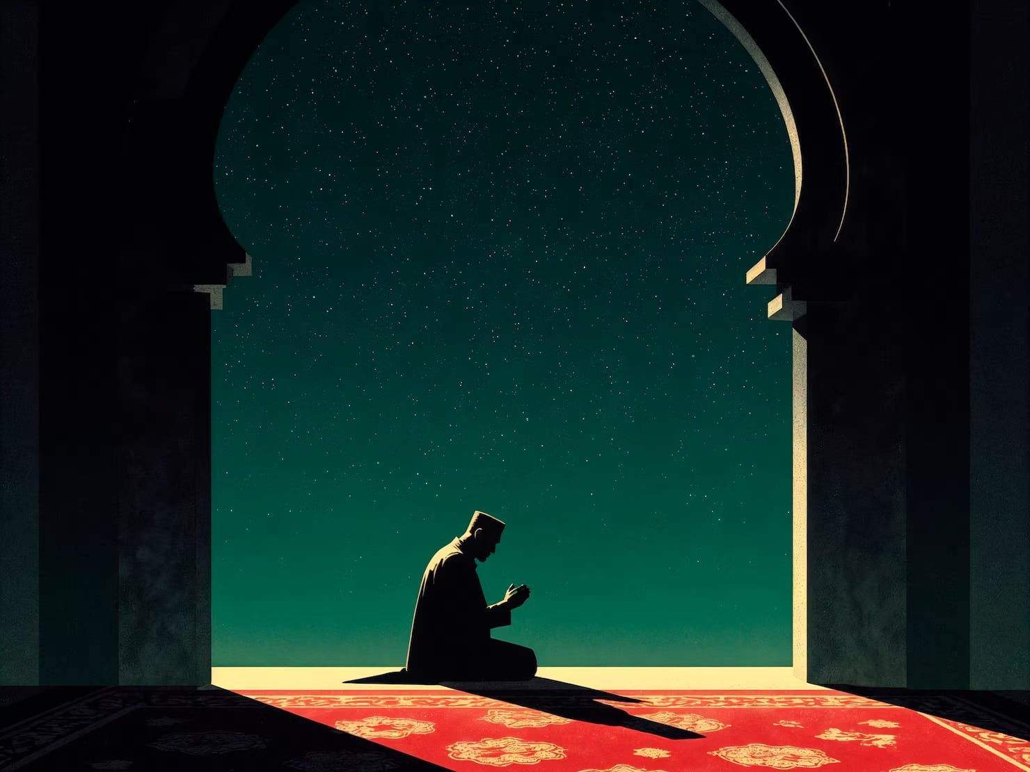 الأدعية التي يمكن قولها قبل وأثناء وبعد الصلاة للخشوع