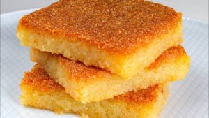 أفضل مشروبات مع بسبوسة جوز الهند