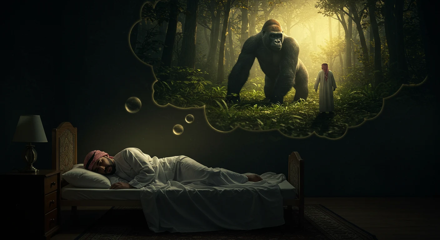 ما معنى رؤية الغوريلا في المنام؟