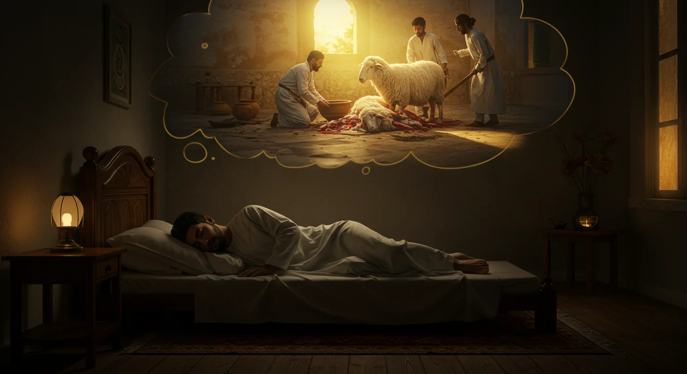 رأي ابن سيرين والنابلسي في ذبح الخروف