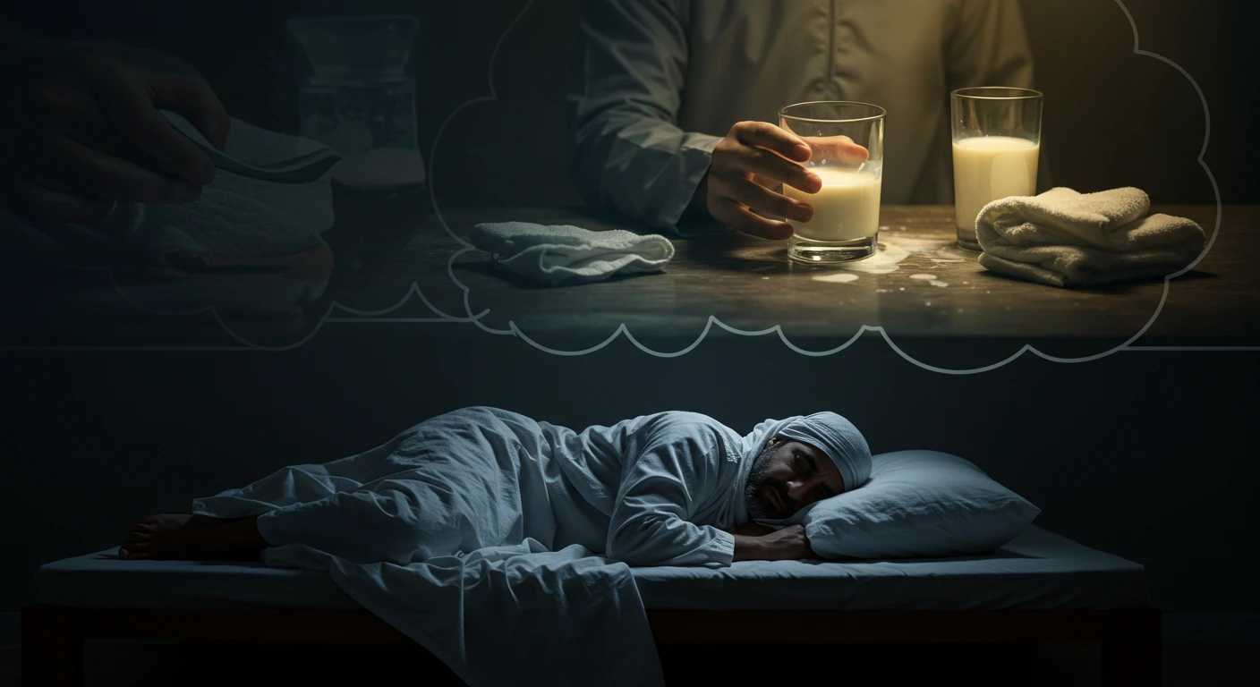 رؤية الحليب الفاسد في المنام