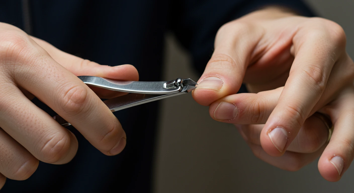 قص الأظافر بشكل متساوٍ أو غير متساوٍ