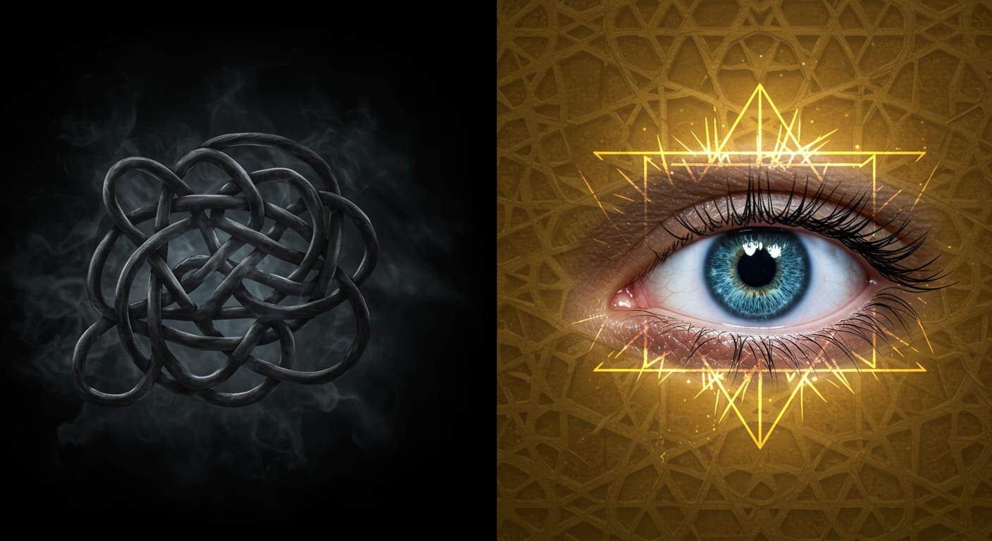 الفرق بين السحر والعين