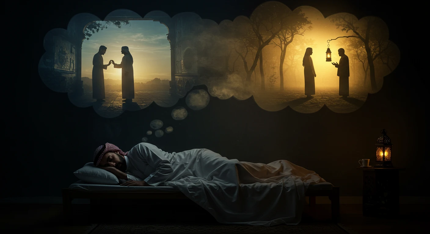 الفرق بين الخيانه الحقيقية والمنام