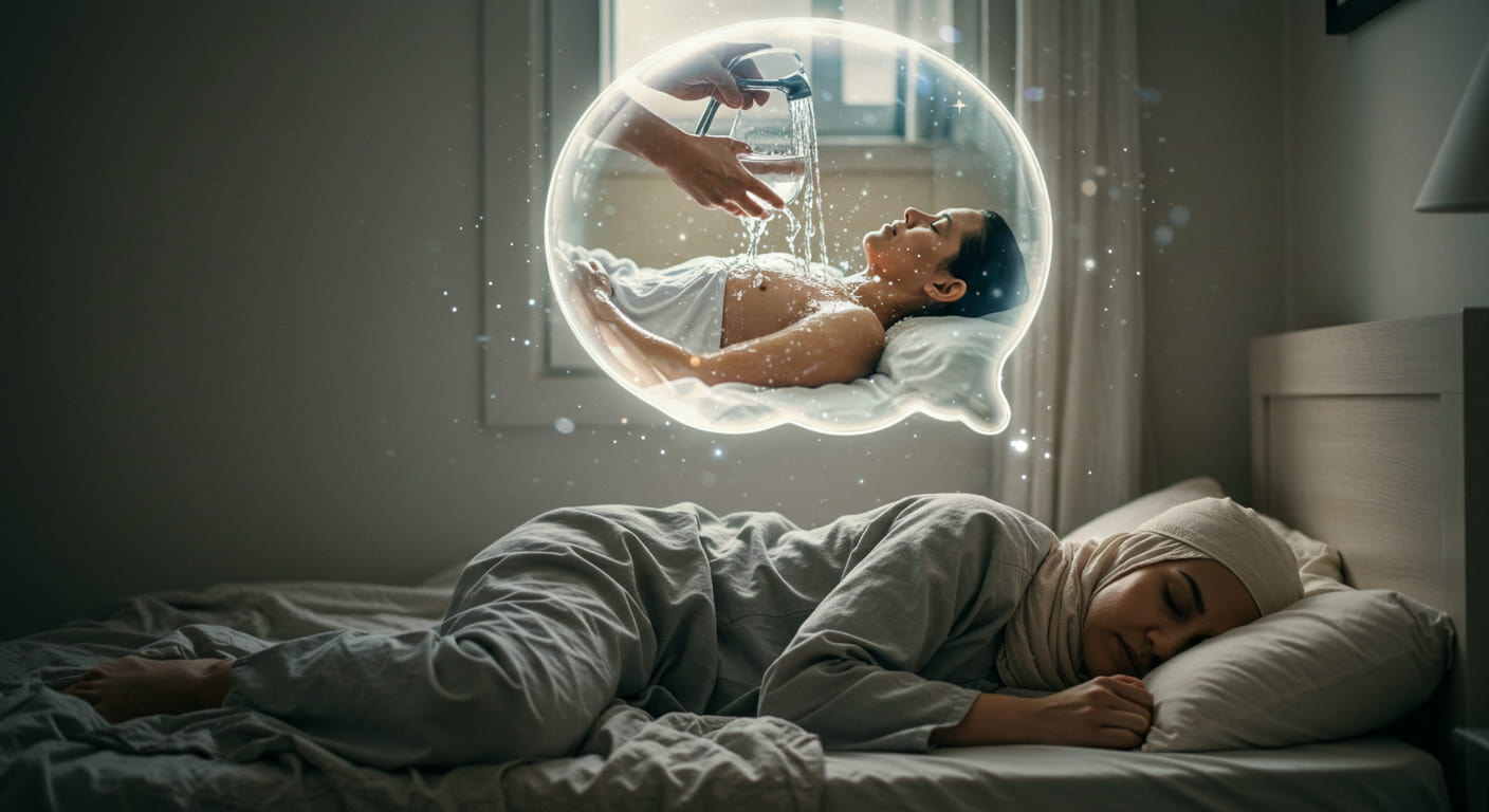 تفسير حلم تغسيل شخص حي وهو مريض