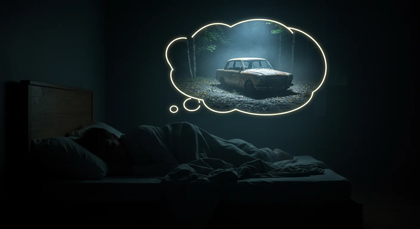 السياره القديمة أو المعطلة في الحلم
