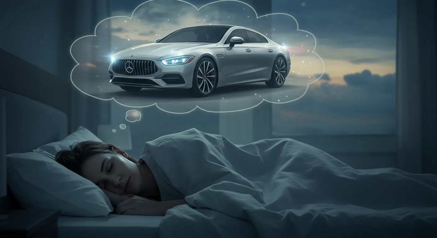 الفرق بين ركوب السياره ورؤيتها فقط في المنام