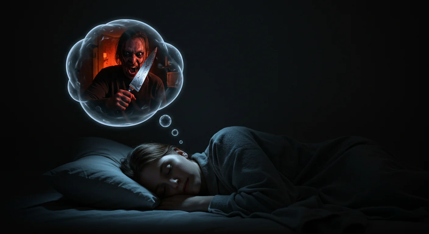 السكين كسلاح في المنام