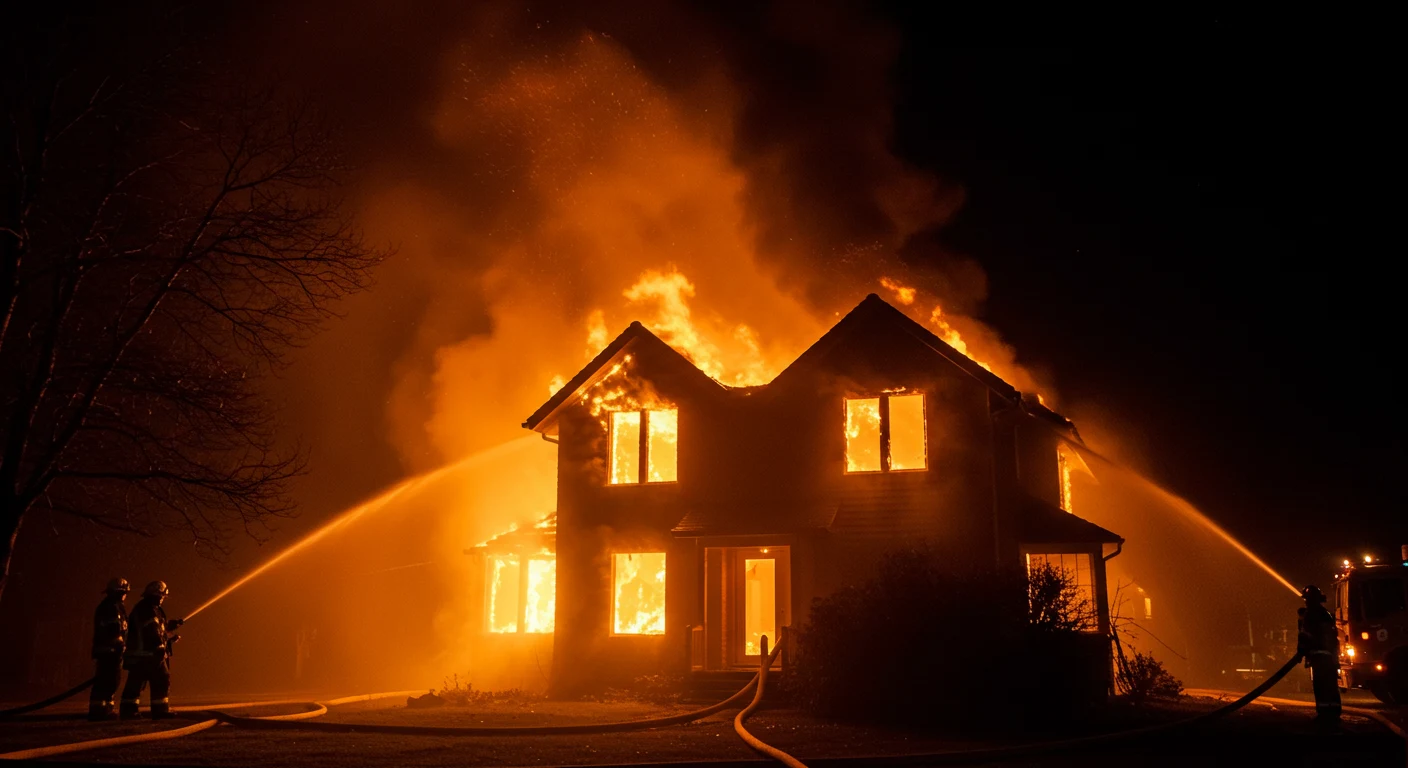 ما معنى رؤية حريق في البيت في المنام؟