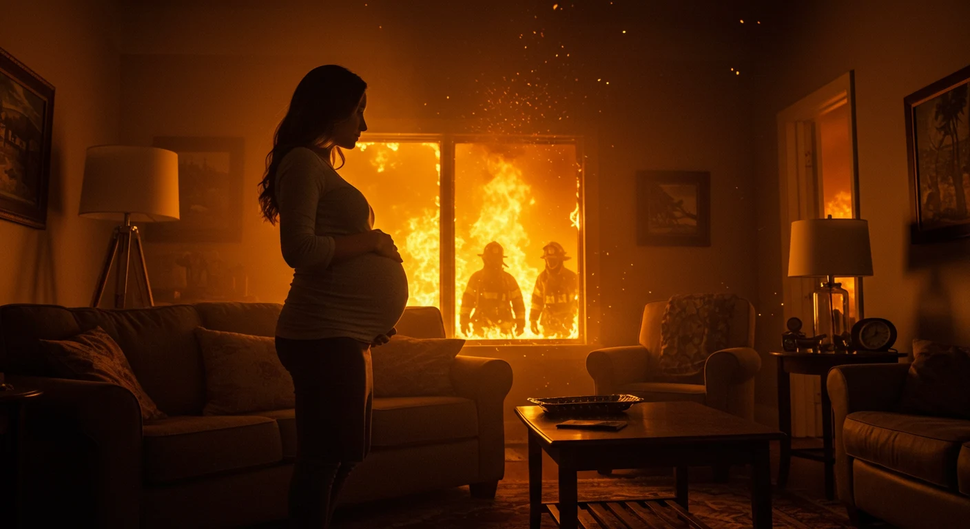دلالة الحريق في البيت للحامل