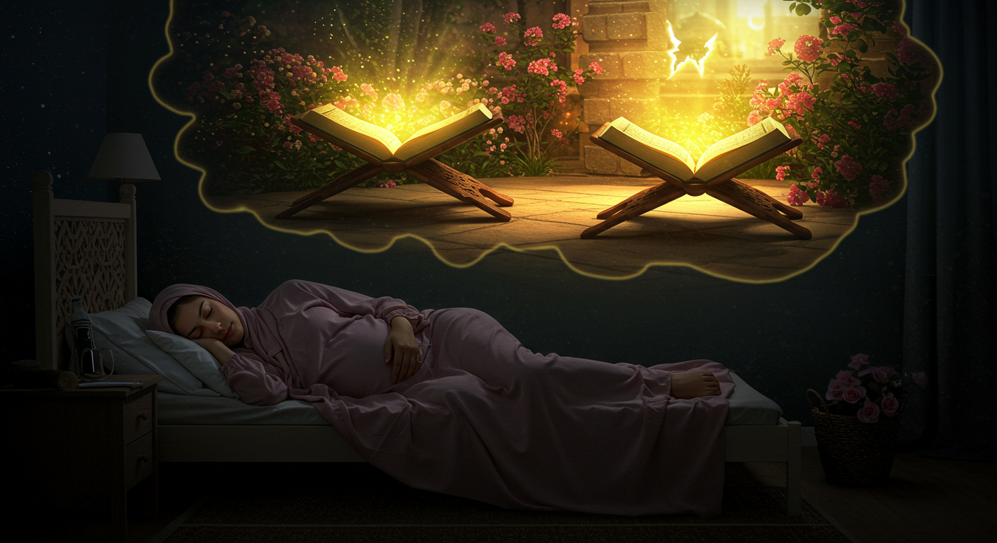 دلالة رؤية المصحف للحامل