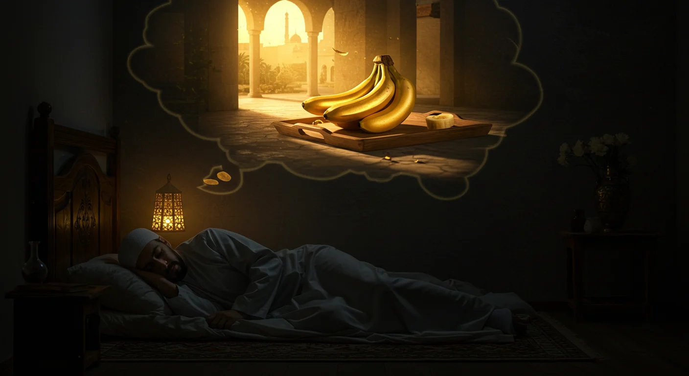 ما معنى رؤية اكل الموز في المنام؟