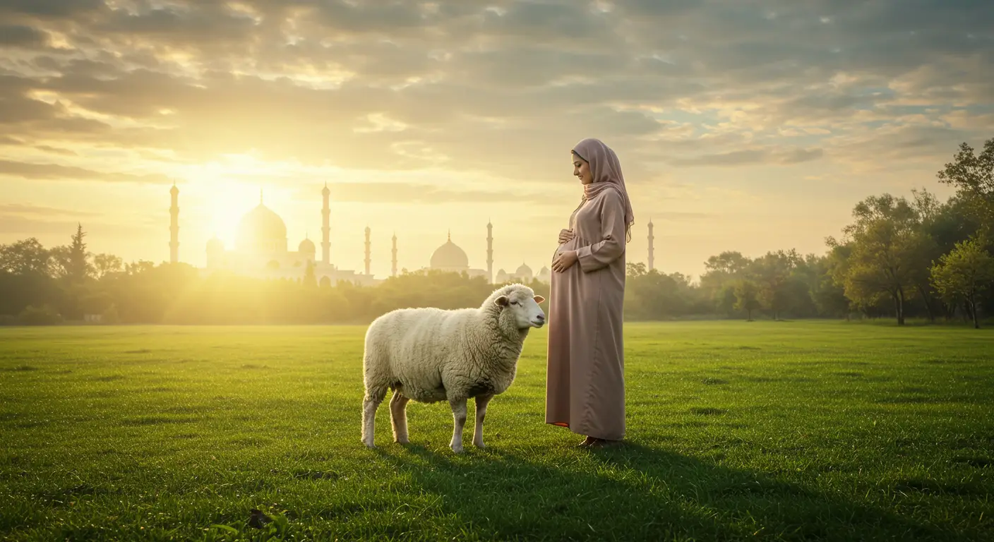 دلالة الخروف للحامل