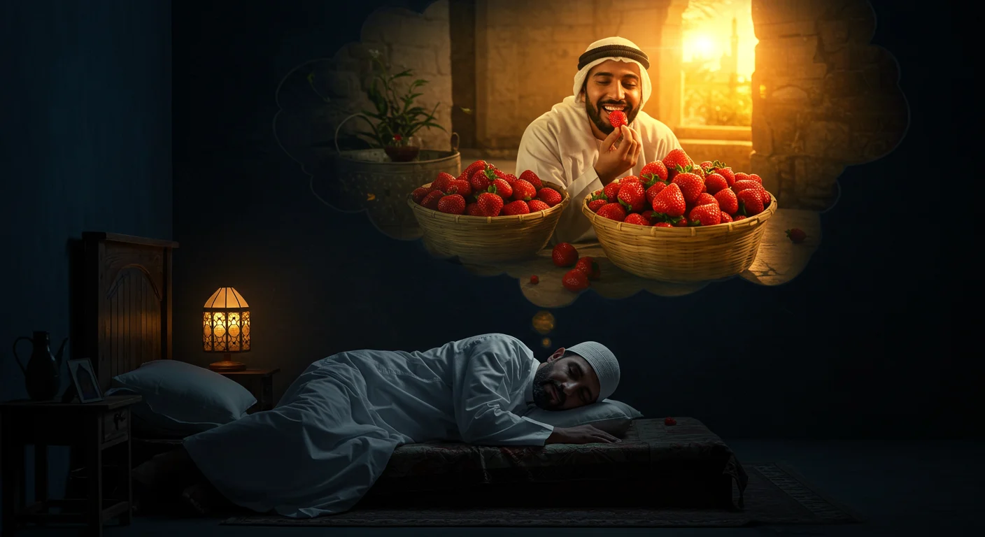 تفسير حلم الفراولة للرجل