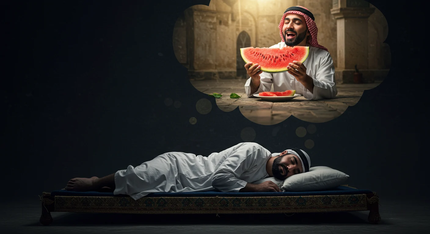 ما معنى اكل البطيخ في المنام؟