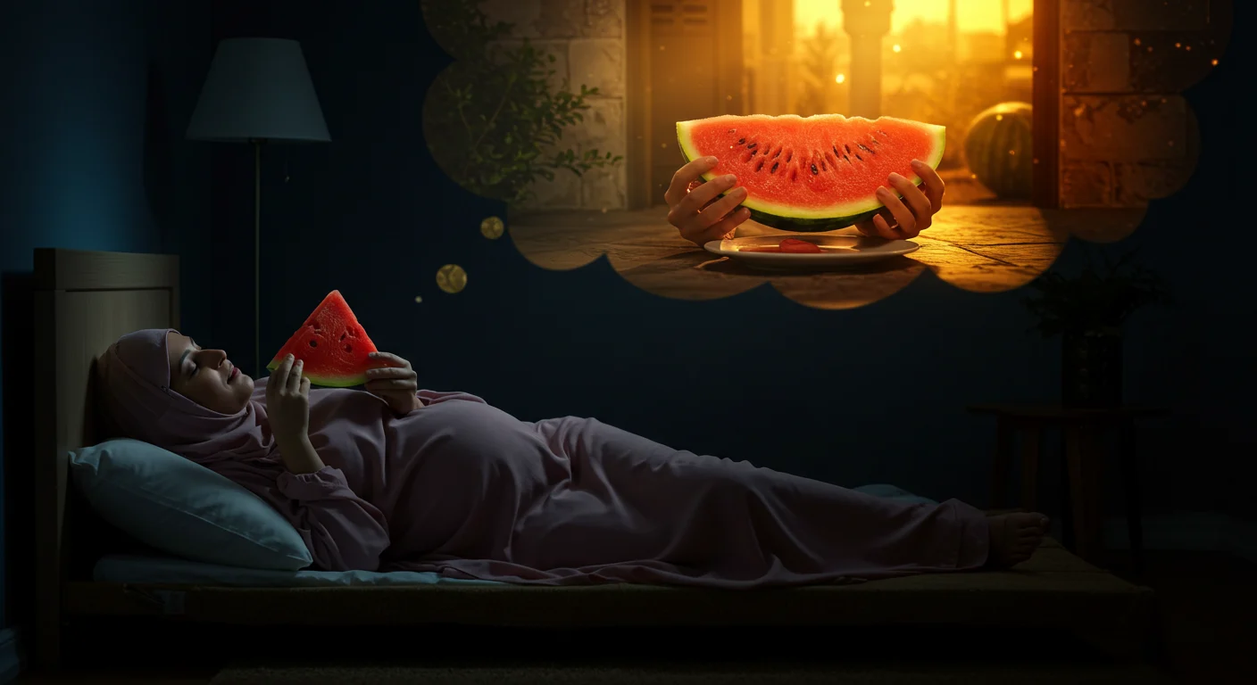 دلالة رؤيه اكل البطيح للحامل