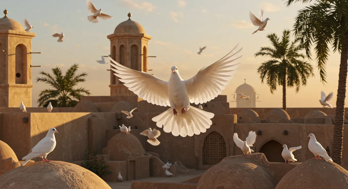 ما معنى رؤية الحمام الأبيض في المنام؟