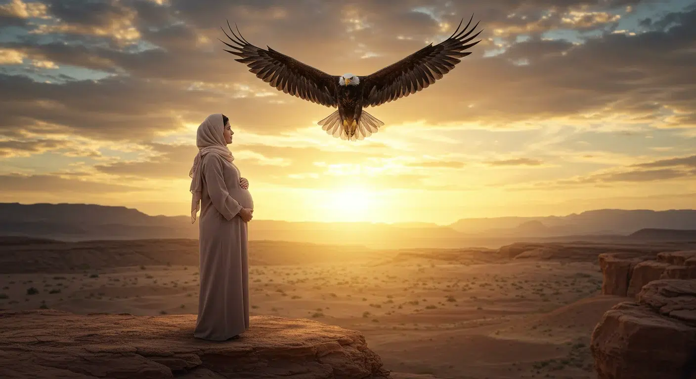 دلالة النسر للحامل