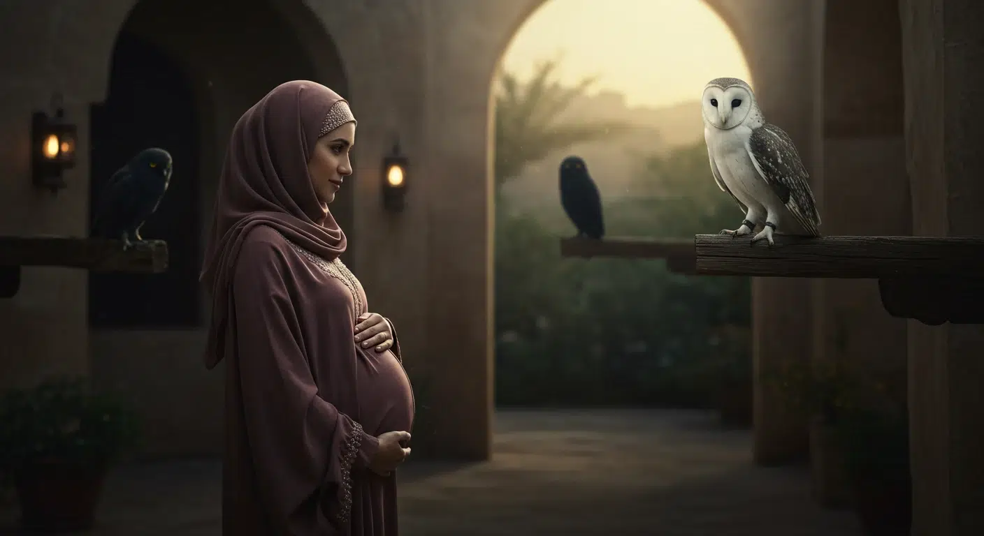 دلالة البومه للحامل