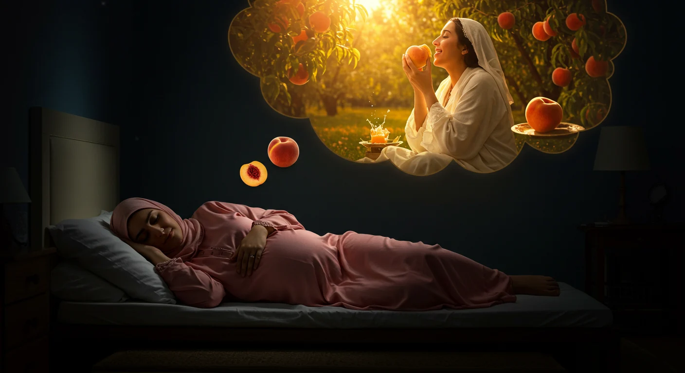 اكل الخوخ في الحلم للحامل: دلالات إيجابية أم سلبية؟