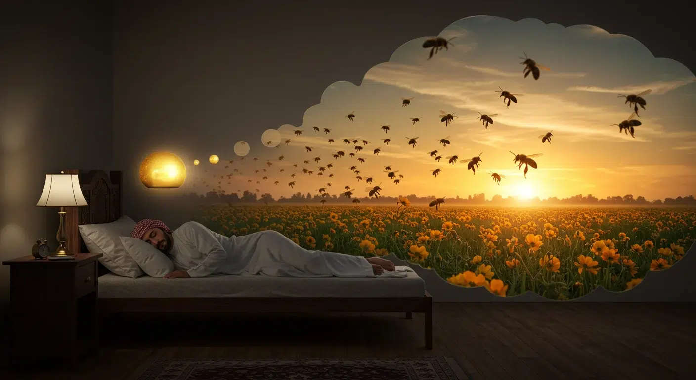 ما معنى رؤية النحل في المنام؟