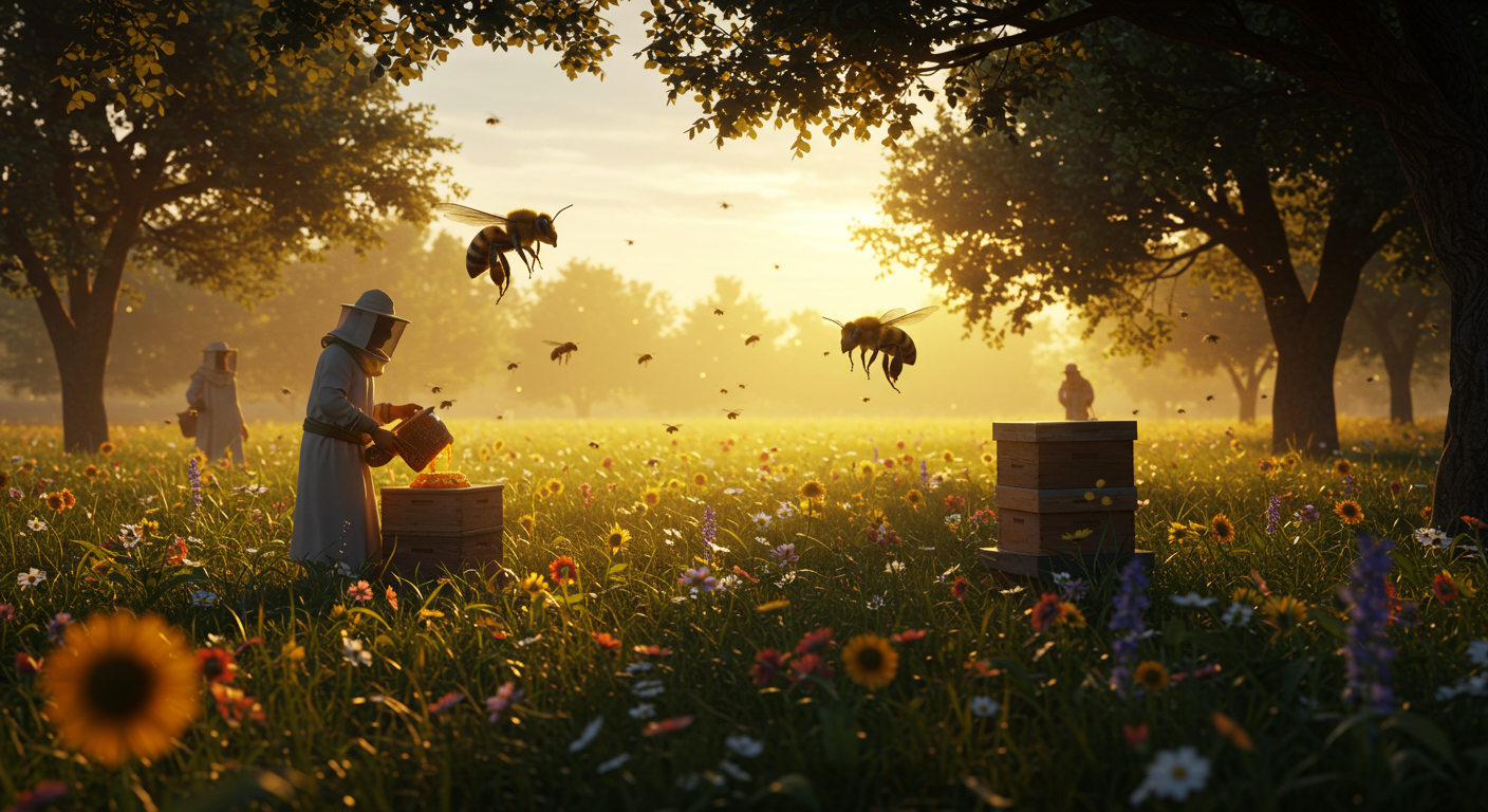 رأي ابن سيرين والنابلسي في النحل في المنام