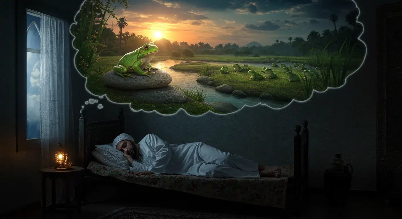 ما معنى رؤية الضفدع في المنام؟