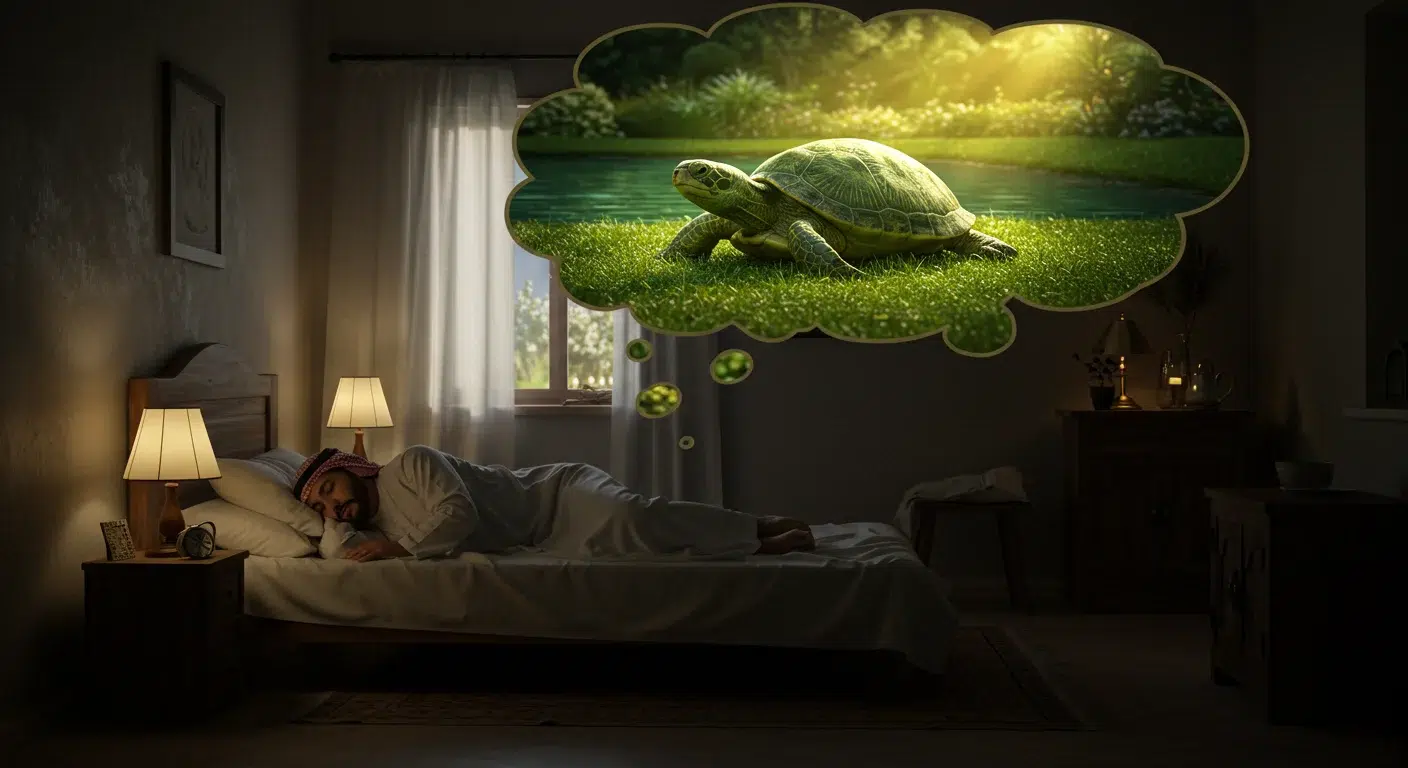 تفسير السلحفاة للرجل