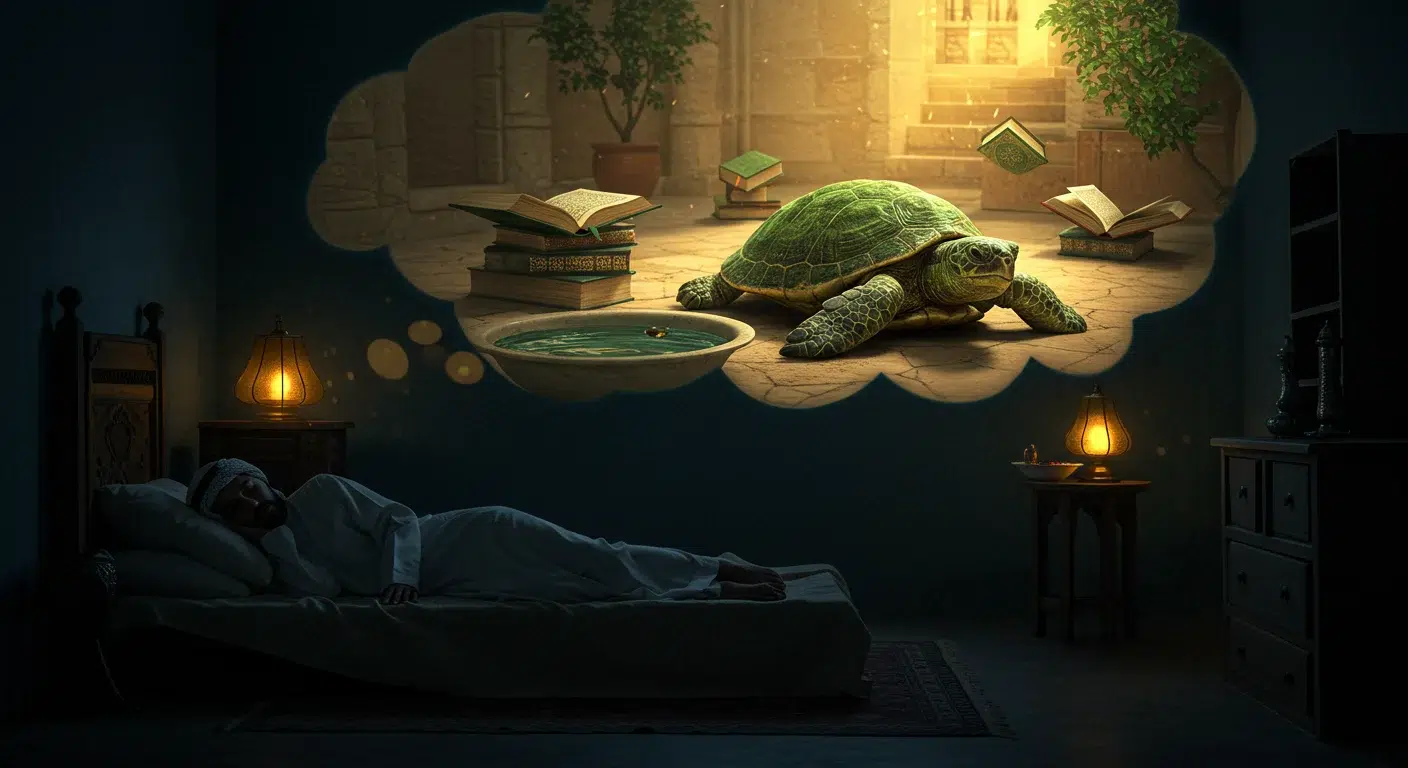 رأي ابن سيرين والنابلسي في السلحفاة في المنام