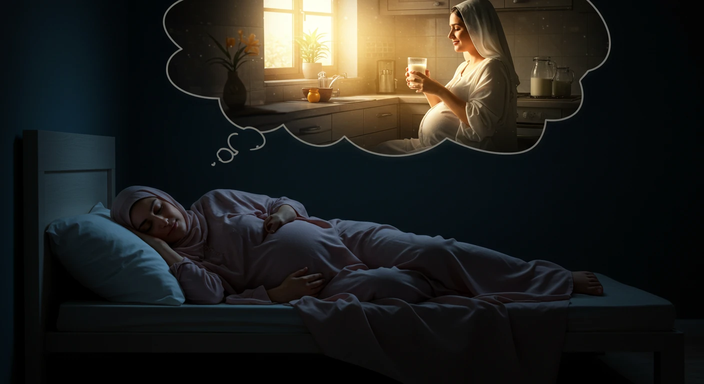 معنى الحليب في الحلم للحامل