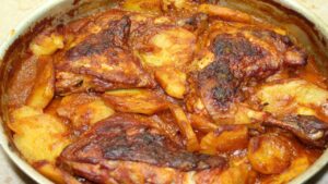 كيفية تخزين صينية البطاطس بالفراخ