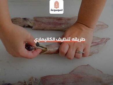 طريقه تنظيف الكاليماري