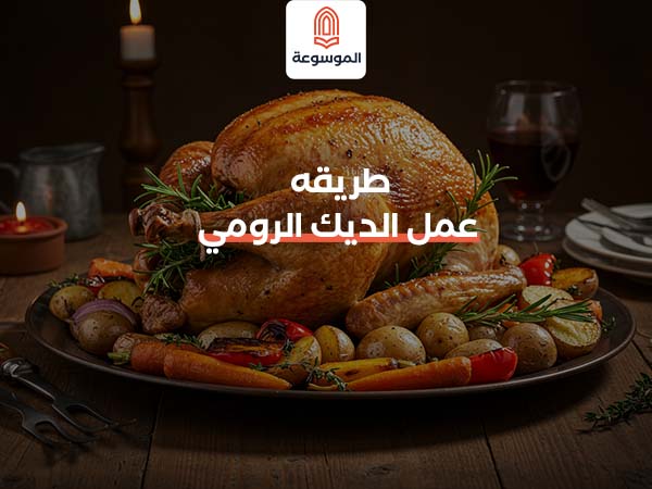 طريقة عمل الديك الرومي