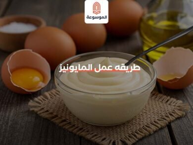 طريقه عمل المايونيز