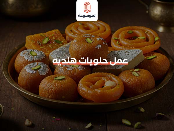 عمل حلويات هنديه